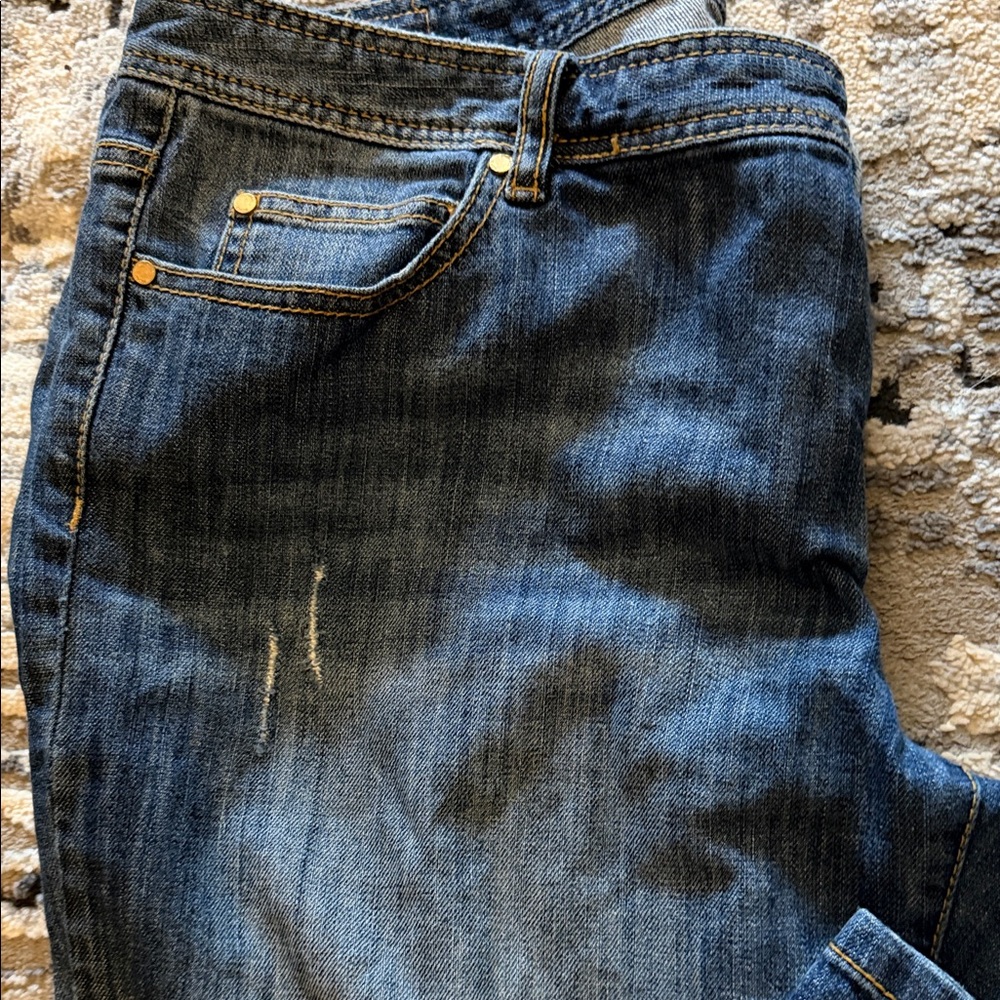 Michael Kors Dark Blue Straight Jeans